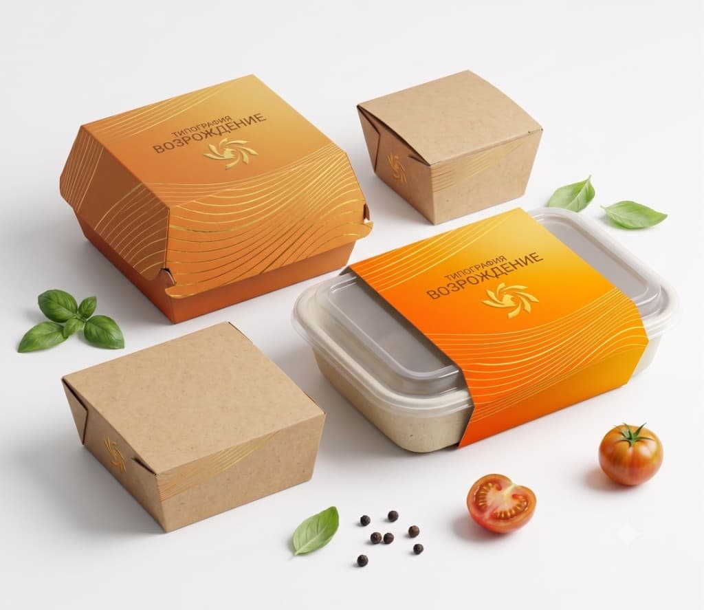 Упаковка для доставки еды и HoReCa